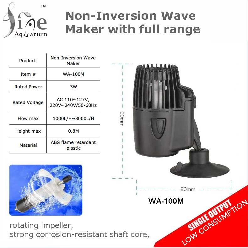 Aquarium Circulation Pump Wave Maker 3W Submersible 360 Degrees