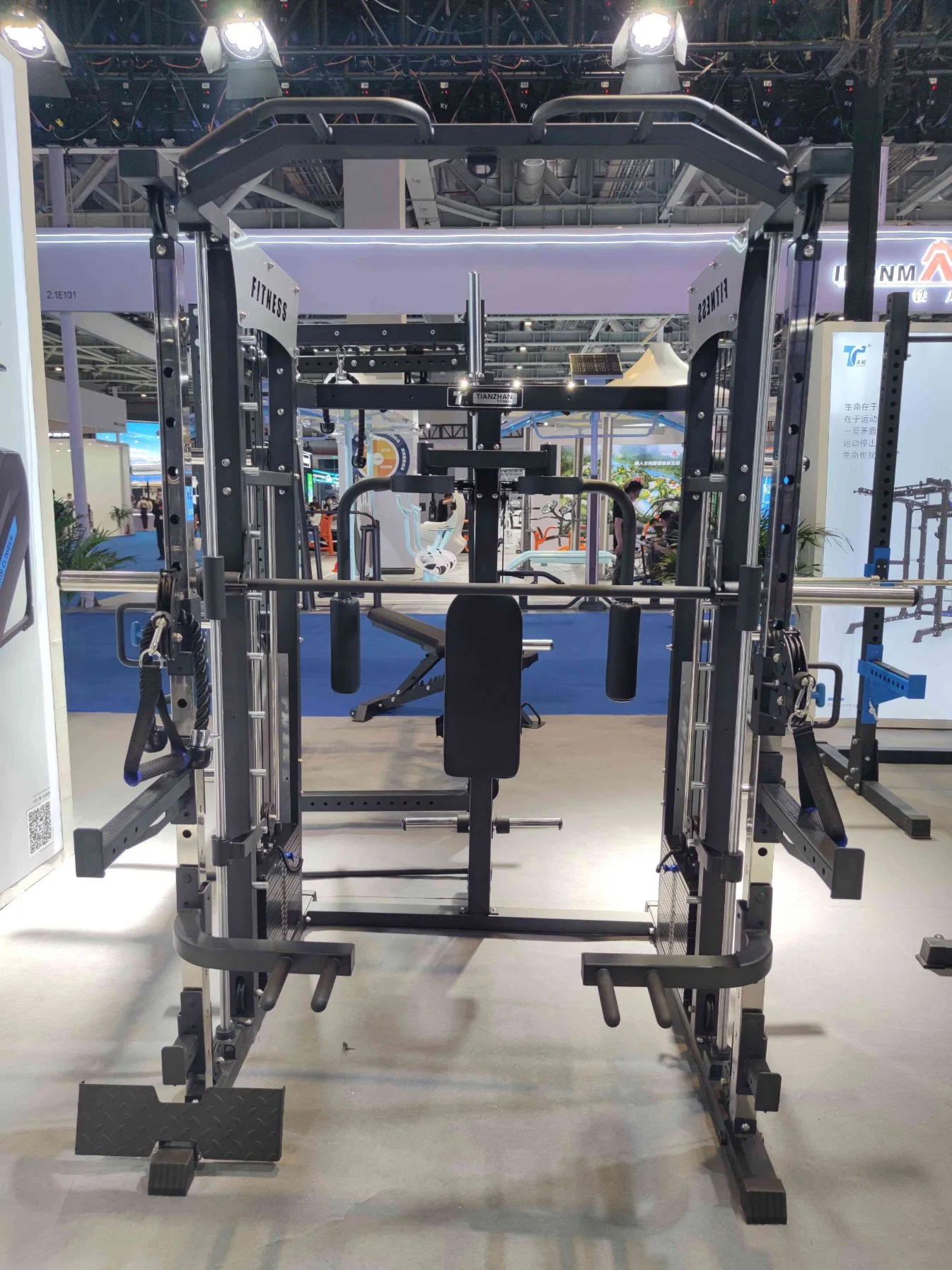 Kommerzielle Gym Machine Multi Functional Trainer Smith Freies Gewicht