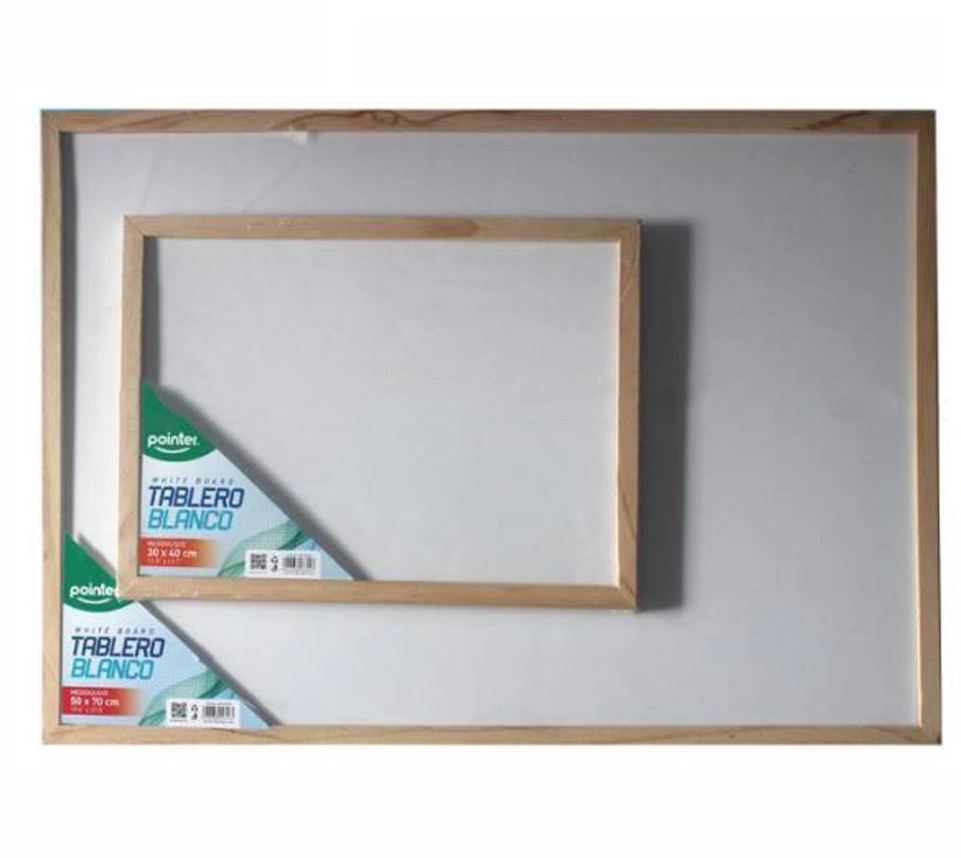 Madera Marco 30x40cm Offieworks Whiteboard Oficina de Aula de la Escuela de Rendimiento de alta calidad/alto costo Junta Blanca para estudiantes