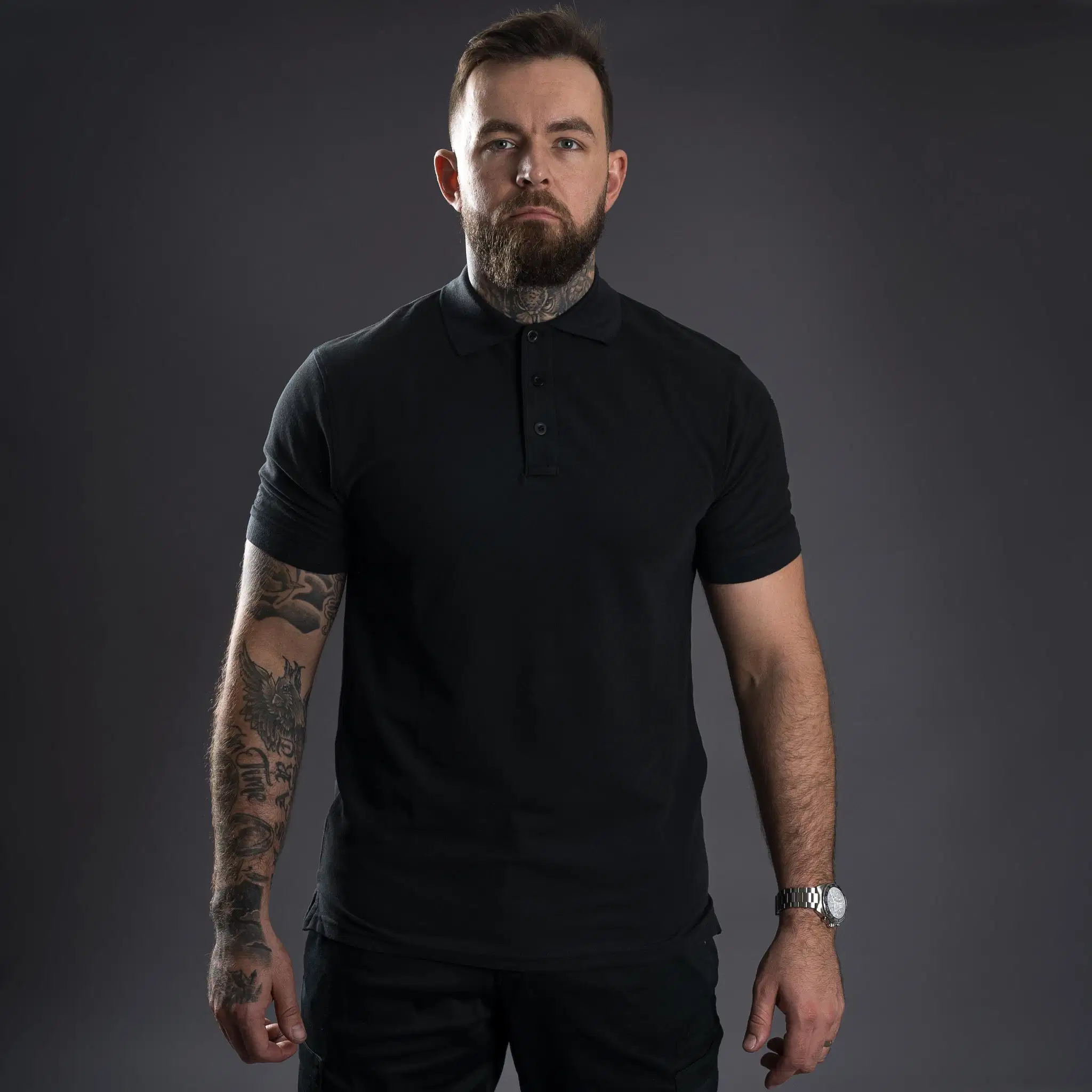 Workwear Safety Security Uniform Garde Short Sleeve Polo Shirt