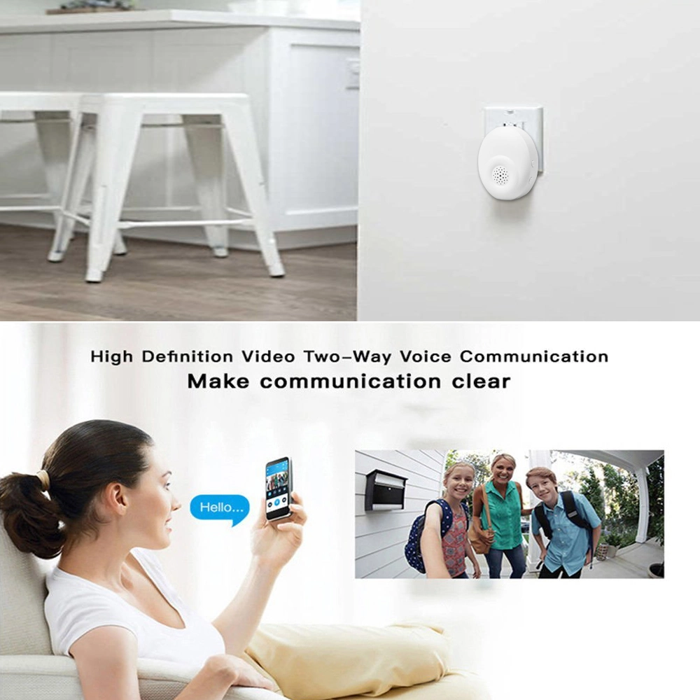 Rehent Battery-Powered HD WiFi Wireless Video Ring Doorbell