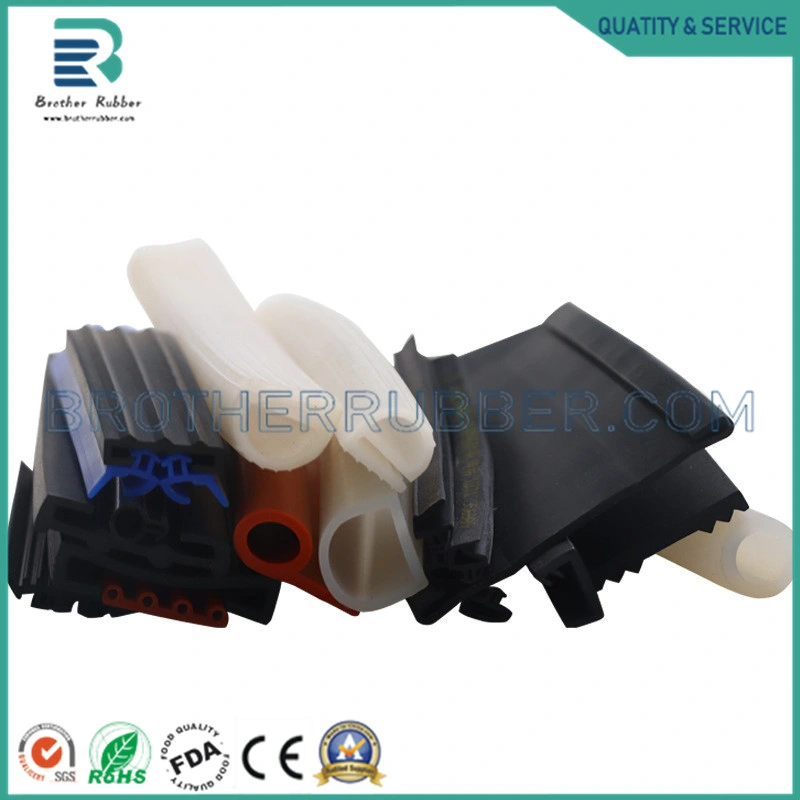 Car Door Weatherstrip with Bulb Steel Wire Support Rubber Seal Strip