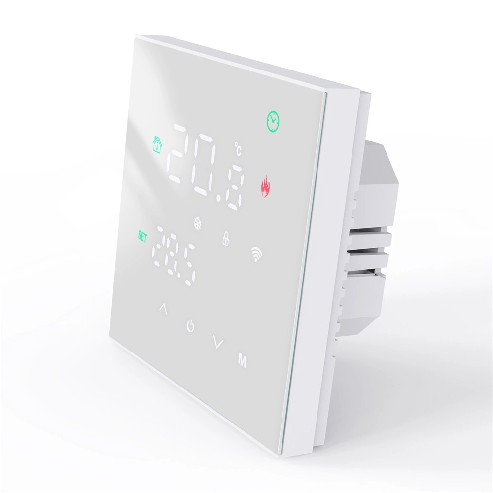 Écran couleur Smart Tuya Thermostat Wifi pour le chauffage électrique, à eau et à gaz de la chaudière.