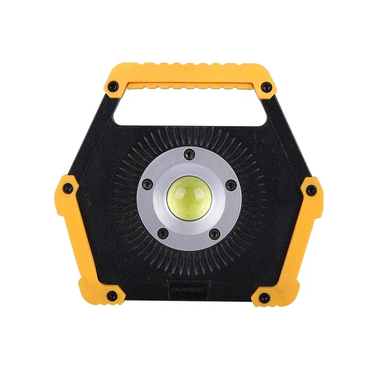 Nouveau phare de travail Portable magnétique de l'éclairage LED de rafles de lampe de feu de travail avec poignée carrée aimant