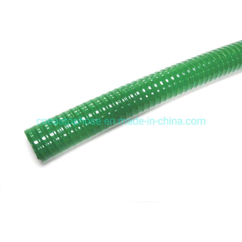 High Pressure PVC Helix Suction Hose Wit Flat Surface