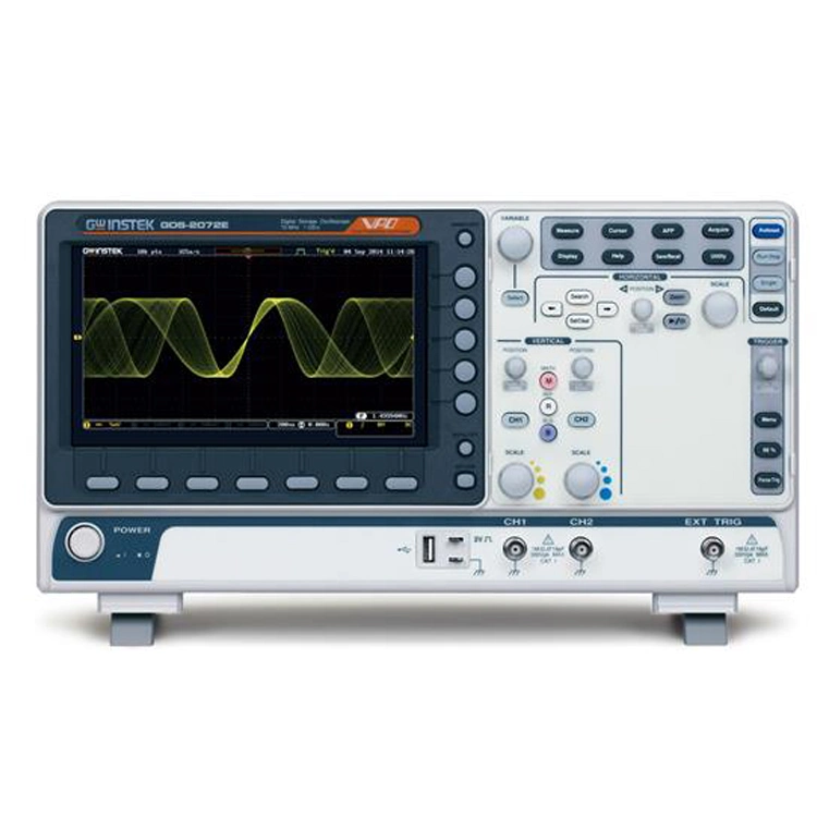 Gwinstek Oscilloscope Mdo-2202ex Mdo-2204ex Dual Channel Built-in Spectrum Analyzer