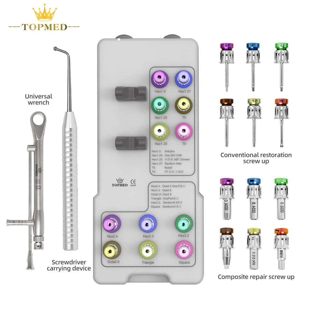 Universal Wrench PPSU Restoration Toolbox Dental Equipment with Anti-Slip Design