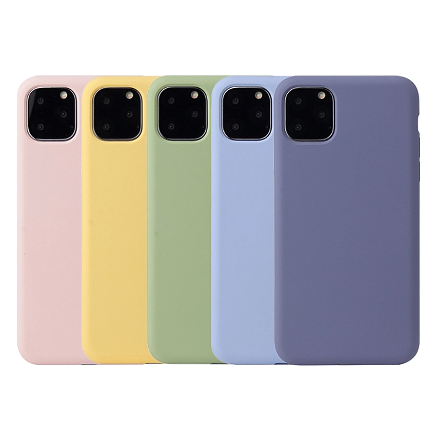 Wholesale High Quality Mobile Phone étui en silicone pour iPhone xr Housse souple à plusieurs couleurs XS Max