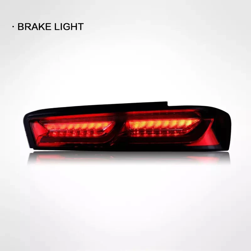 Manufacturer for Car Tail Lamp for Camaro Taillight 2016 2017 for Camaro Back Lamp with Moving Signal+DRL+ Reverse light Auto Lamp