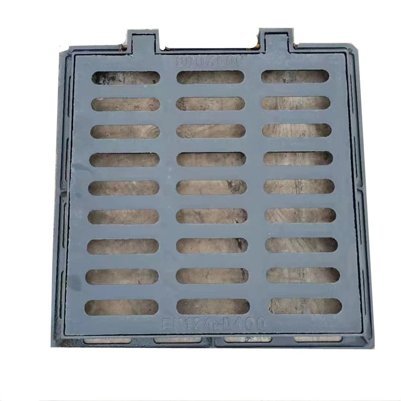 The Drawings Can Be Customized of Ductile Iron Grate Manhole Cover