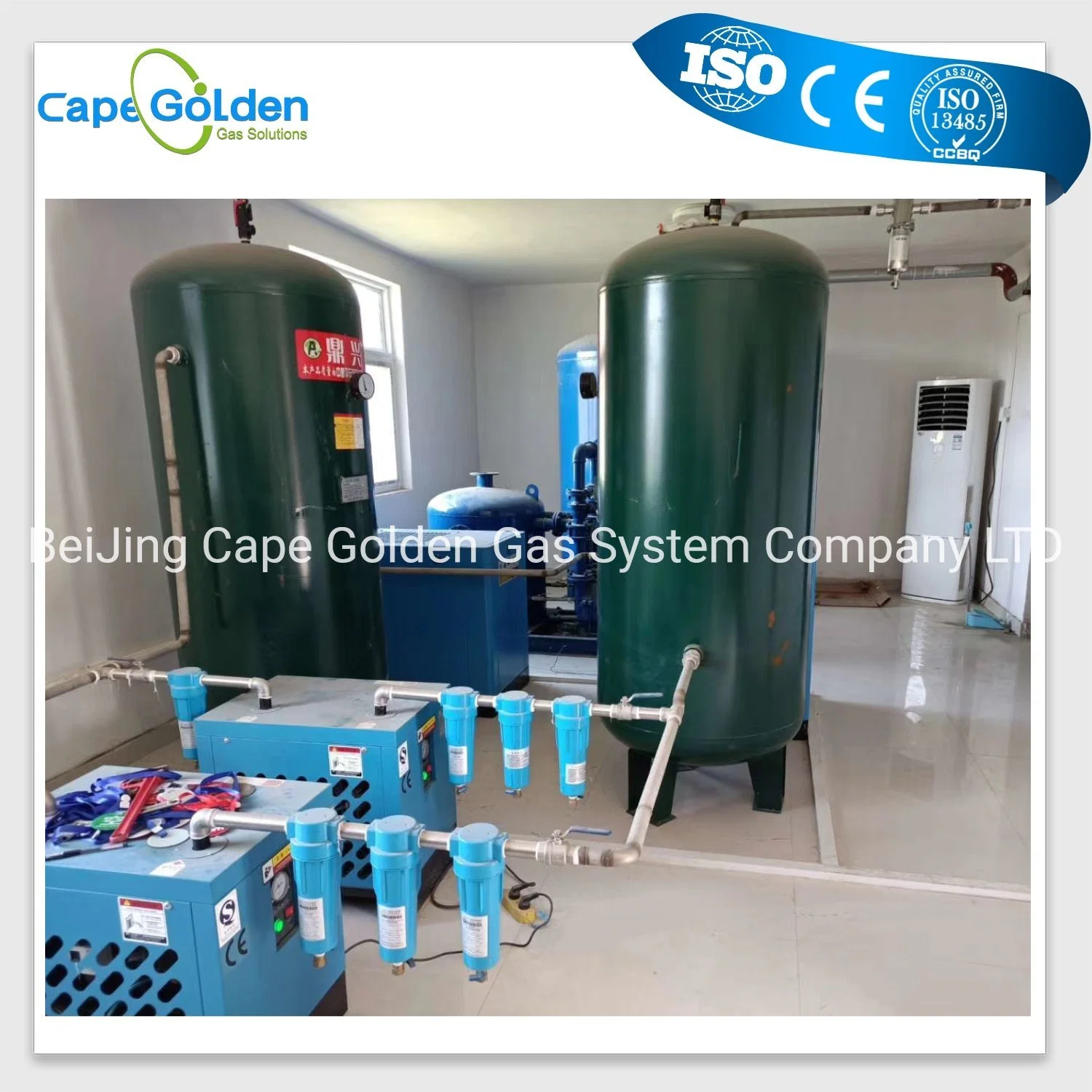 Medical Air Hospital Gas Compressor Central Supply System with ISO