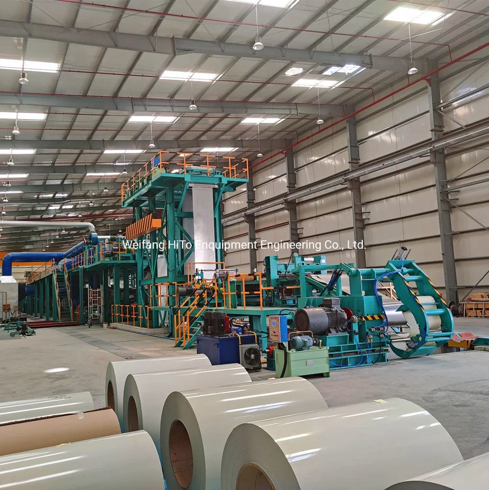 Galvanised/Galvanized Steel/Aluminium Coil Paint Roll Coating Full Production Line Plant