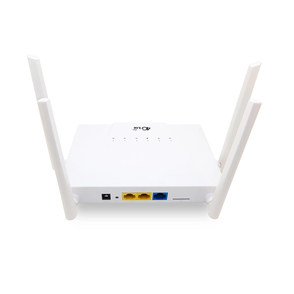 2g 3G 4G LTE CPE CAT6 300Mbps Wireless Network WiFi Router Frequency Can Be Customized with 2X2 Internal Antenna and External SMA Antenna