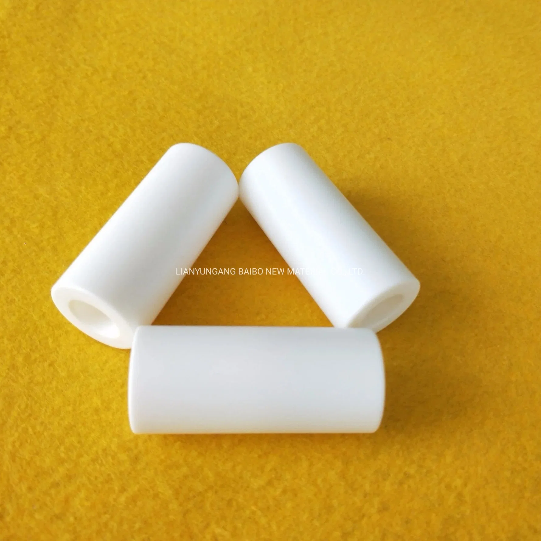 Zero Density Mica White Macor Bushing Machinable Glass Ceramic Tube Used in Nuclear Poew Station