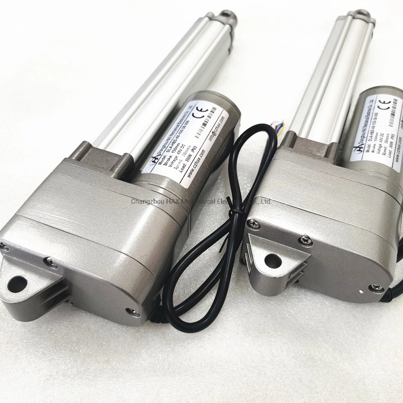 12V 24V Electric Linear Actuator High Speed Waterproof IP65 for Machines