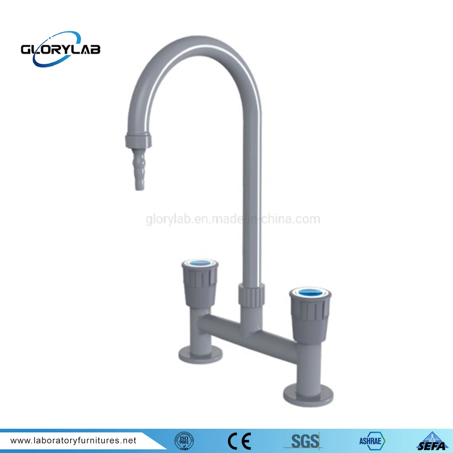 Laboratory Faucet Deck Mounted, Swing Gooseneck, Lab Mixer Faucet (JH-WT030)