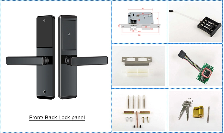 Seguridad Anti-Hack tarjeta IC Electrónica Sistema de bloqueo de puerta en el Hotel