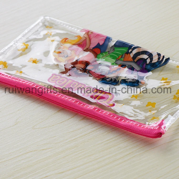 Cartoon Pencil Bag, PVC Pen Bag, Promotional PVC Stationery Bag