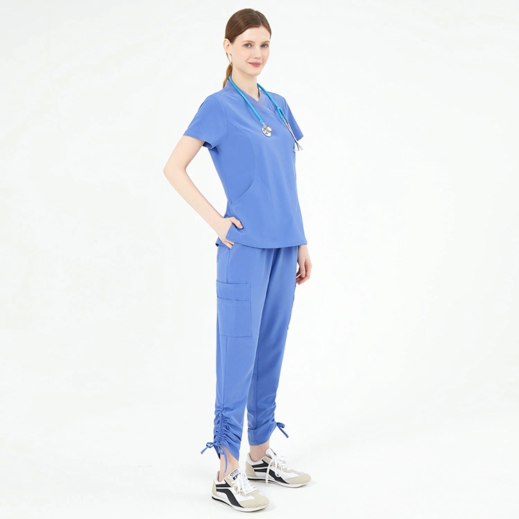 Short Sleeve Top Pants Hospital Medical Surgical Work Wear Working Uniform