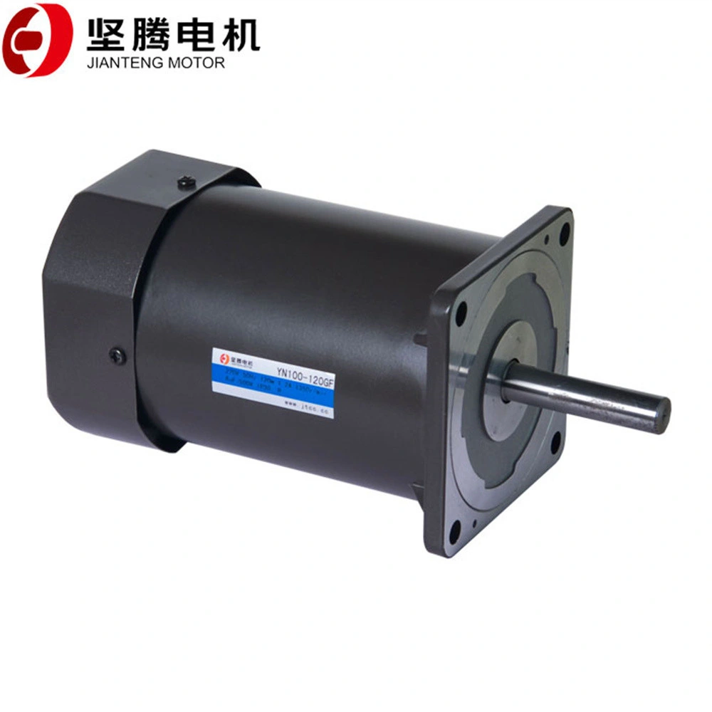 120W/250W 100mm AC Induction Motor Gear Motor Single Phase Three Phase 4 Poles