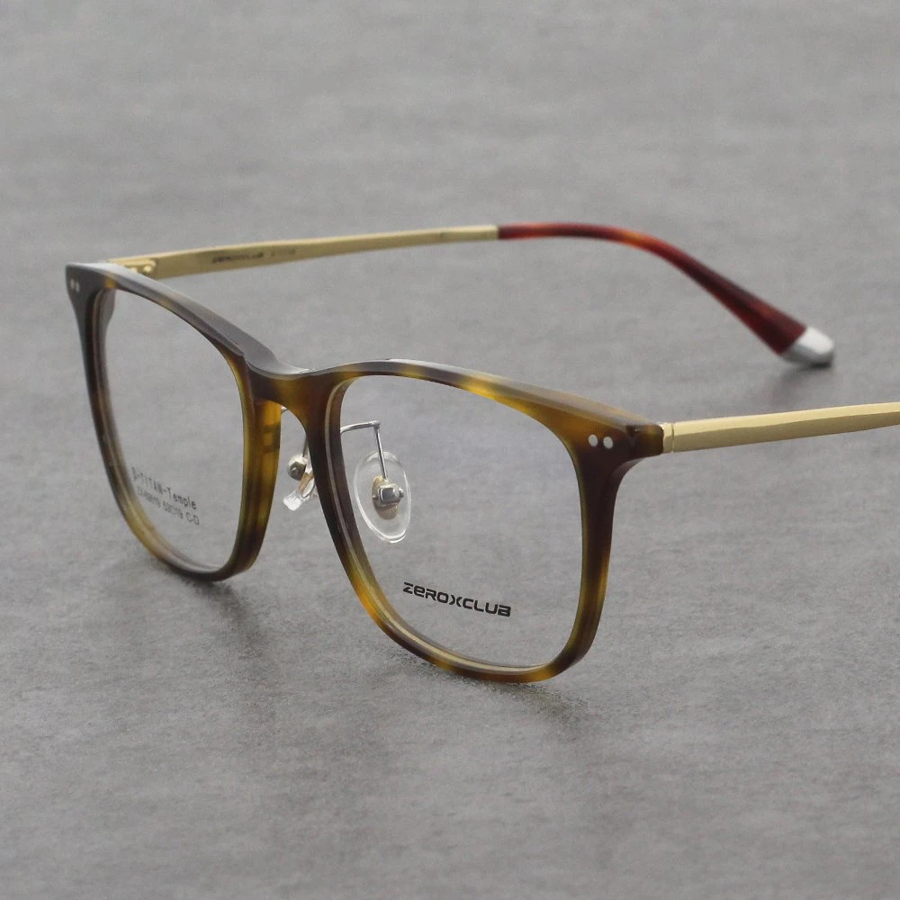 Fashion Thick Acetate Optical Glasses Eyeglasses Frames for Men