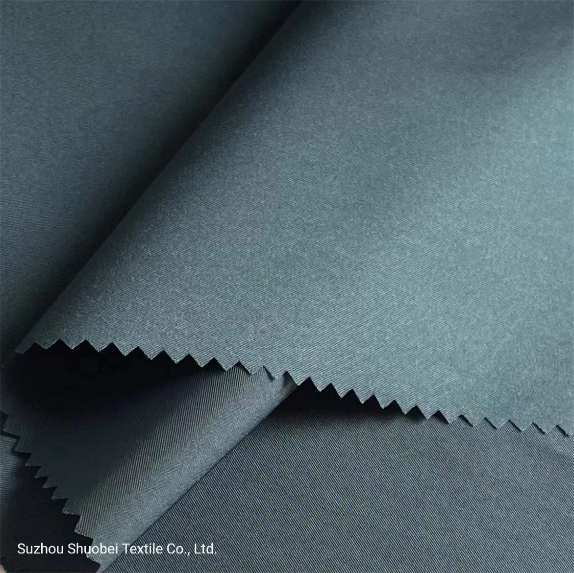 Polyester 2/1 Twill Shu Mei Silk Fabric with Anti-Static for Suit and Jacket