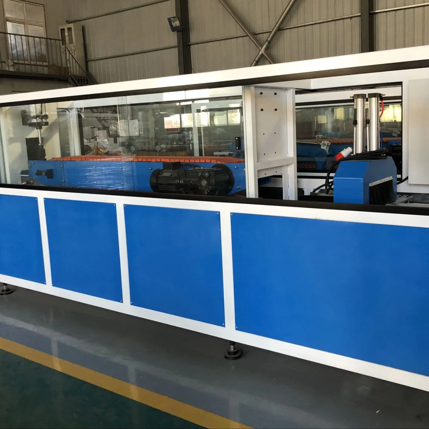 Manufacturing Processing PVC Window Profile Extrusion Machine