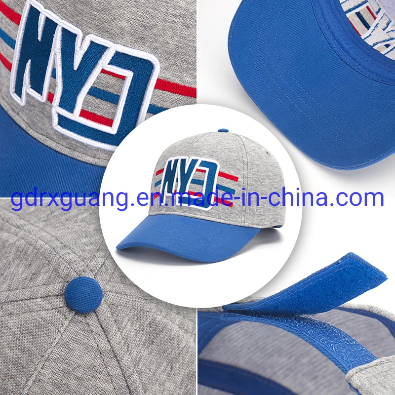 100% Cotton Fabric 5 Panel Embroidery Sports Baseball Caps Hats