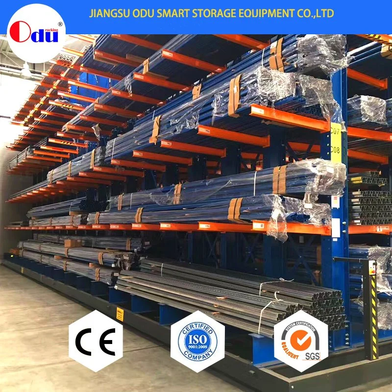 High Capacity Double Faced Heavy Middle Duty Customized Long Material Cantilever Rack Shelf