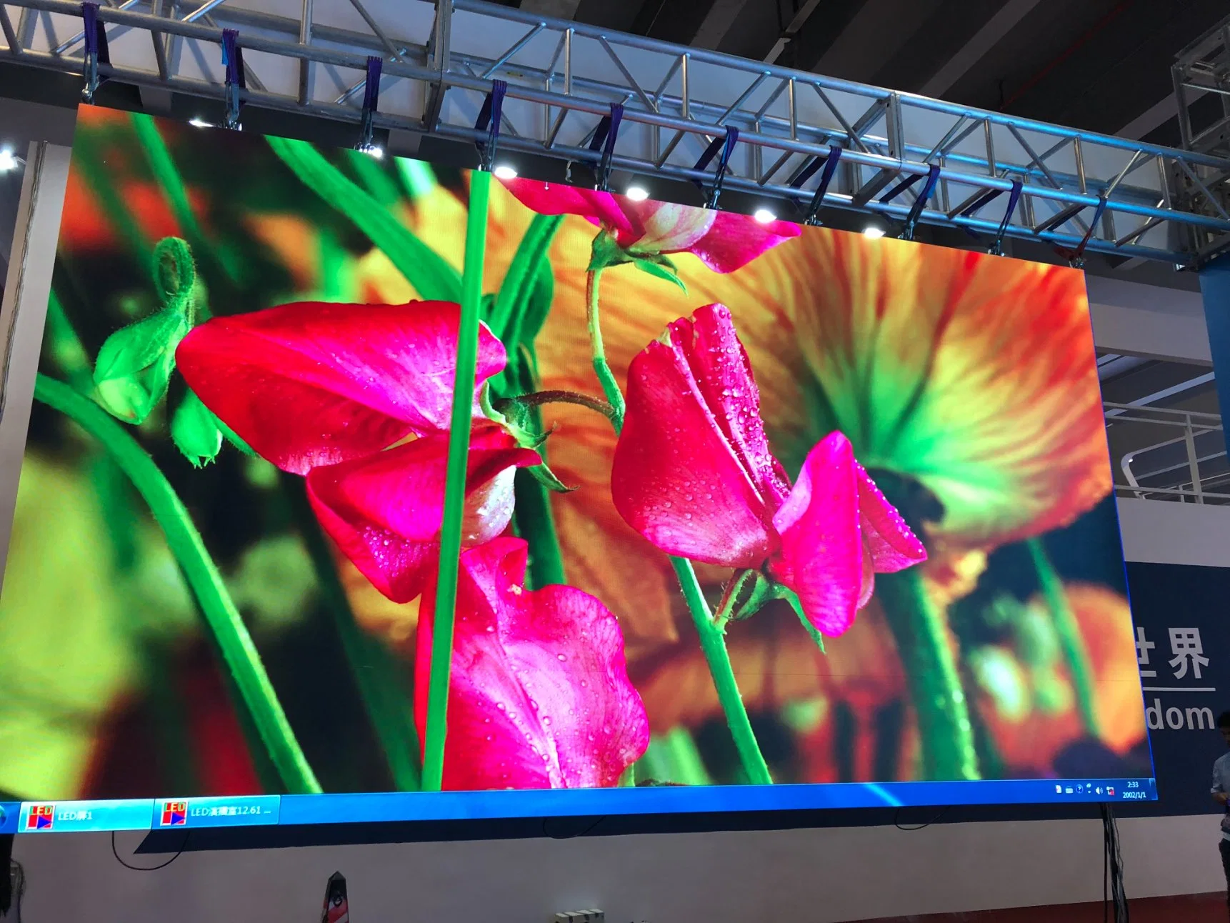 Heißer Verkauf P2,976 2500 * 2500mm RGB Panel 28s Fuil Farbe Indoor LED-Bildschirm-Modul LED-Schilder-Anzeige