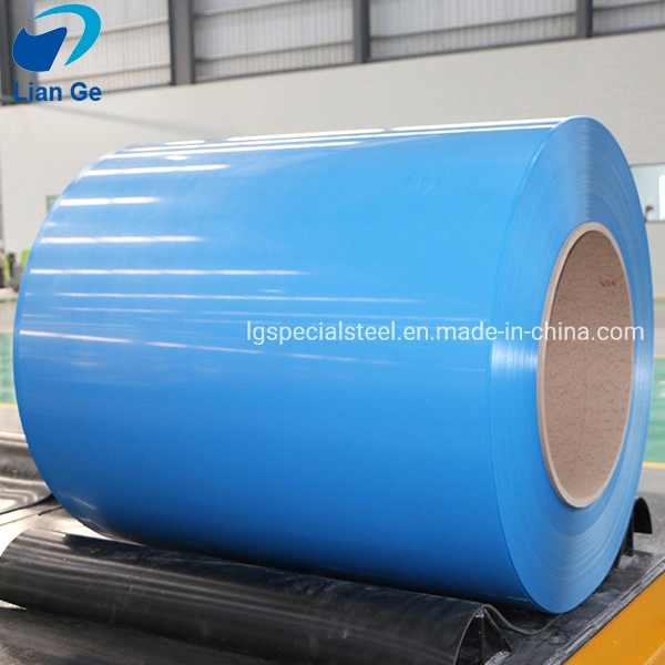 Liange ASTM PPGI PPGL Galvalume / Galvanized Customized Ral Color Coated Steel Coil Strips for Sale