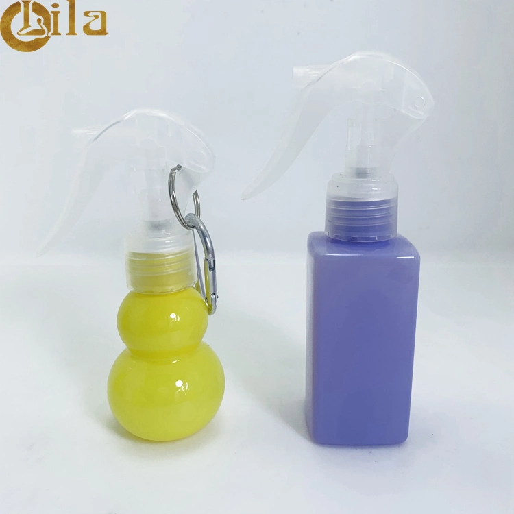 Factory Price Shaped Plastic Spray Portable Packing Bottles with Cap Pet Bottle