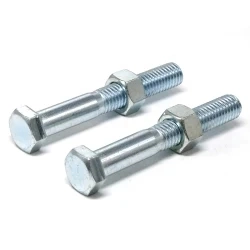 China Manufacturer DIN 933 931 Grade 8.8 Wzp Hex Bolt and Nut