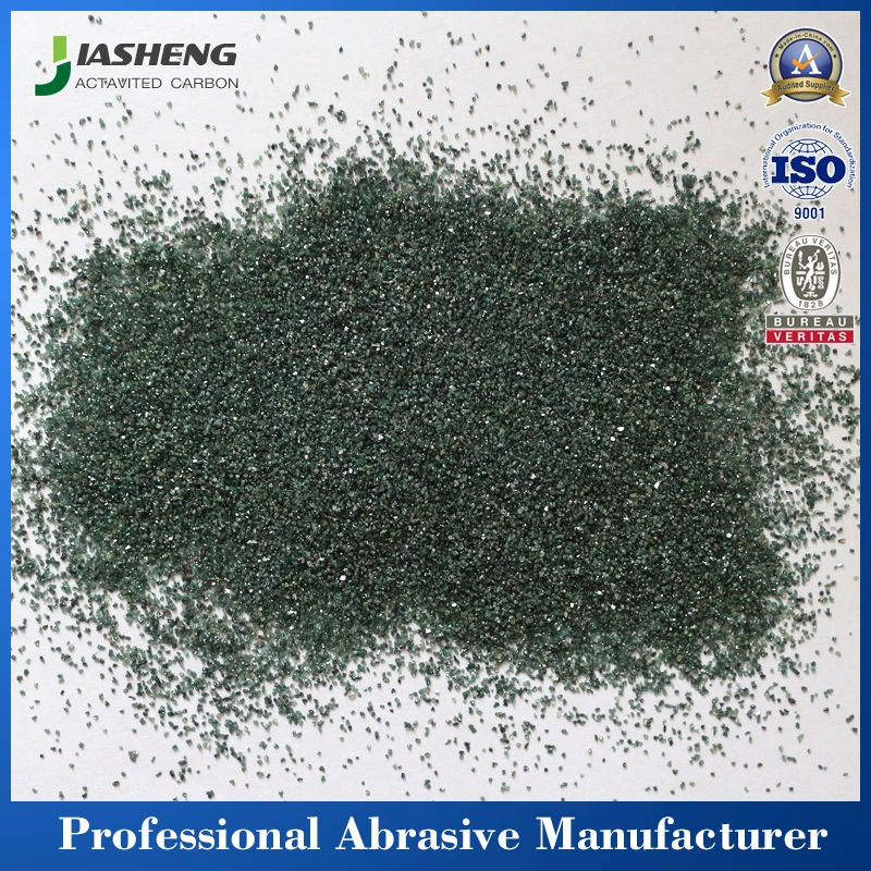 Grado abrasivo Carbide de silicio verde/Carborundo verde polvo 400# 600# a. Venta