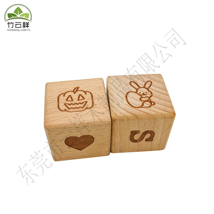 Engraved Wooden Dice &ndash; Cute Idea for Anniversary