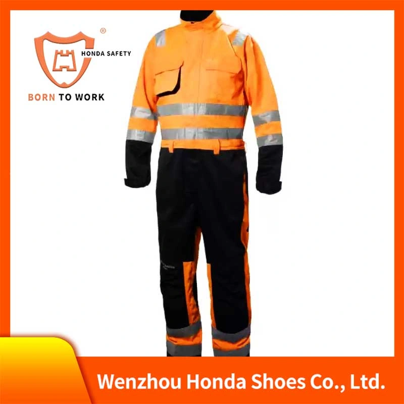 Anti-Static, Working Garment Flame-Retardant Work Coverall Fire Retardant Clothing and High-Temperature Resistant Steel Mill Work Wear