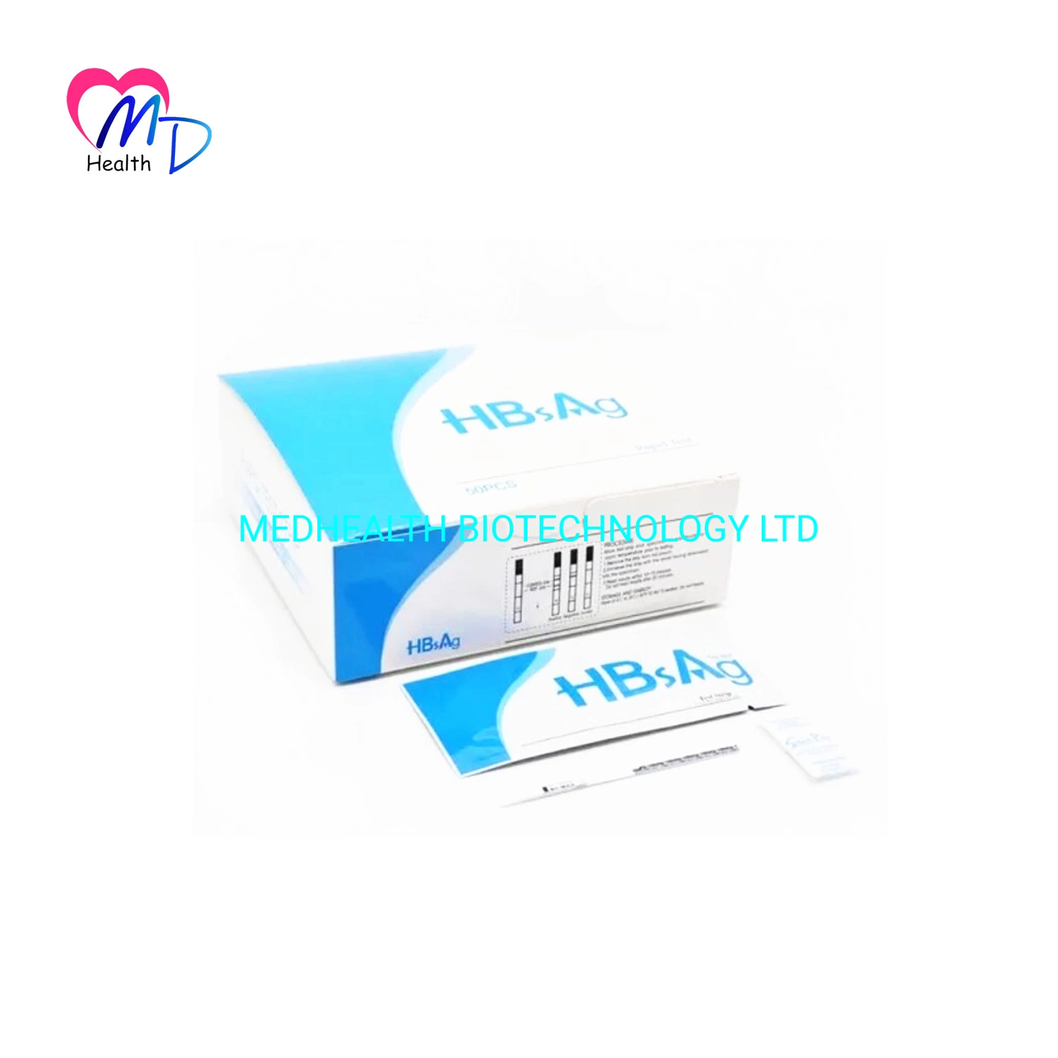 One Step Rapid Diagnostic Hbsag Strip Cassette Test Kit