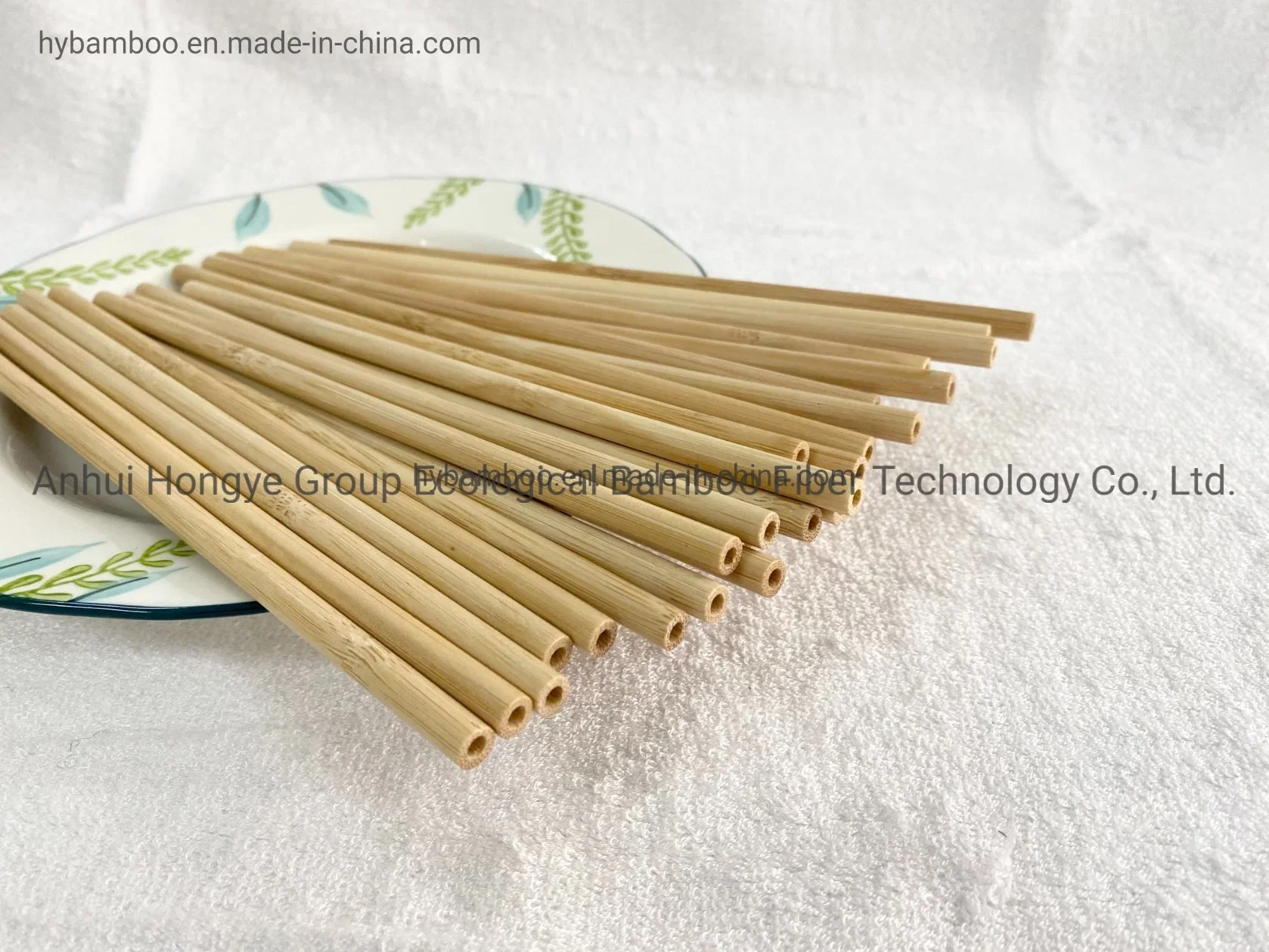 Disposable Carbonization 100% Bamboo Straw