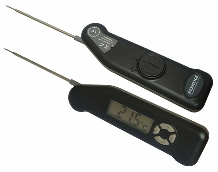 Digital, die Nahrungsmittelthermometer-Küche-Nahrungsmittelthermometer mit Fühler kochen