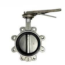 API CE Factory Wafer Lug Type Center Soft Seat Lined Butterfly Valve