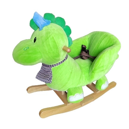 Fabricant de jouets en peluche en bois pour chevaux à bascule pour enfants personnalisés