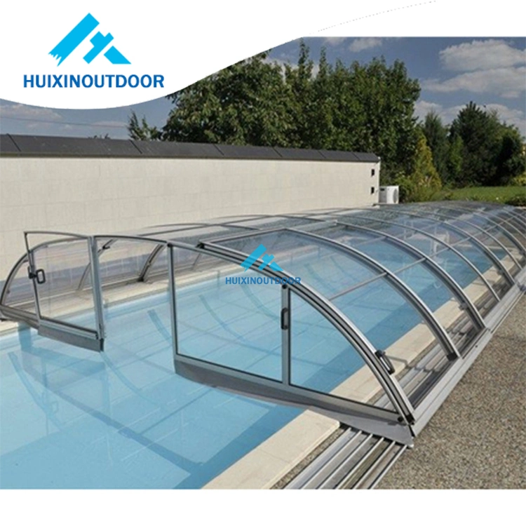 Big Thermal Waterproof Motor Folding Pool with Filter and Cover