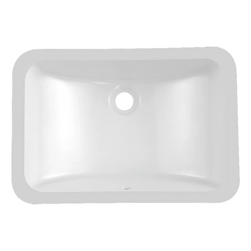 Populaire Design Sanitaire Cupc Évier Sous-Plan Salle de Bain Forme Ovale Lavabo en Céramique Sous-Plan Lavabo Mural Lavabo Sous-Monté