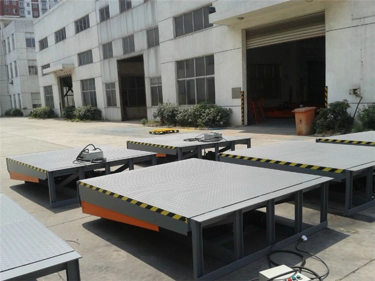 Platform with Q235B Anti-Slip Pattern Steel Plate Hydraulic System