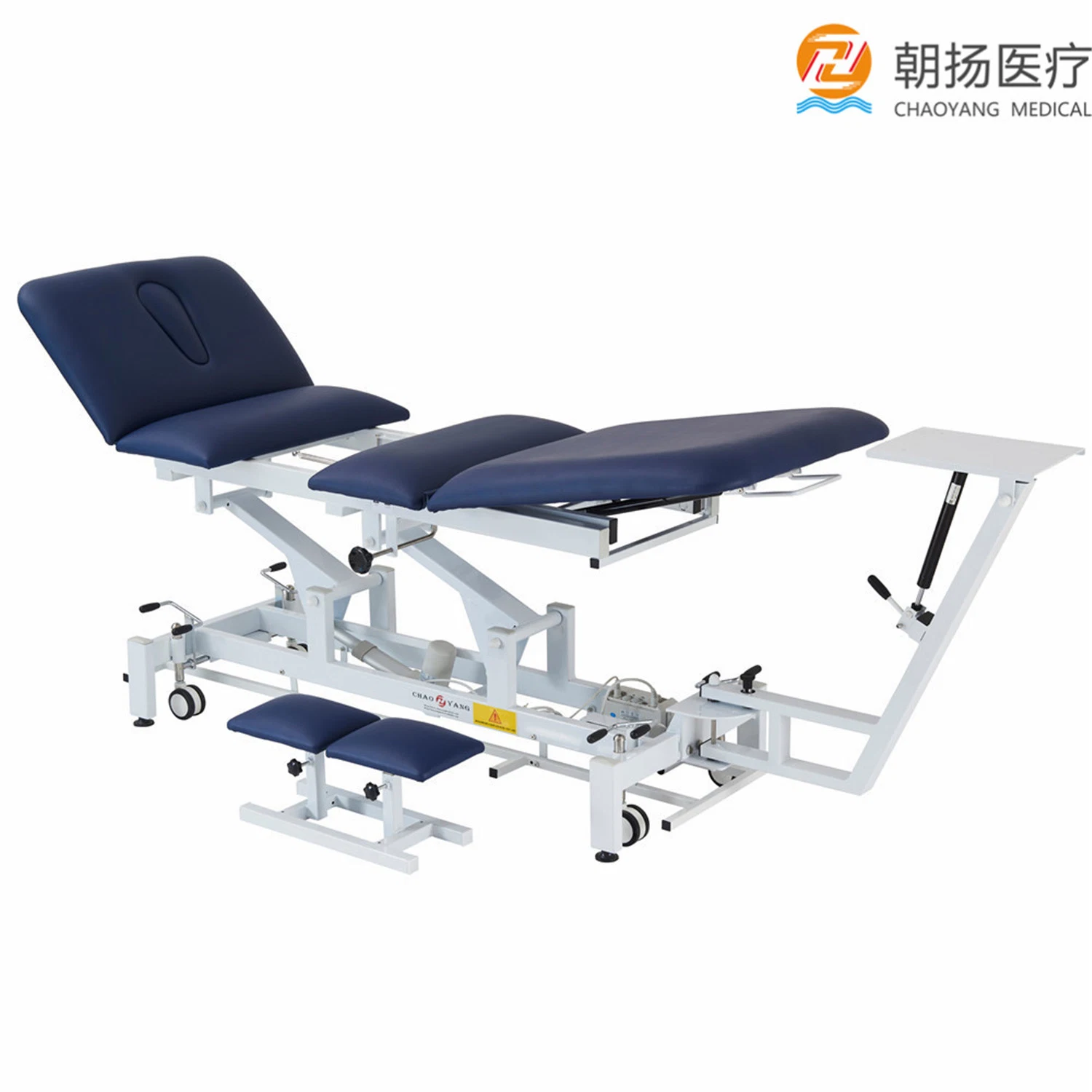 Electric Physical Therapy Cervical Lumbar Massage Treatment Bed Traction Table