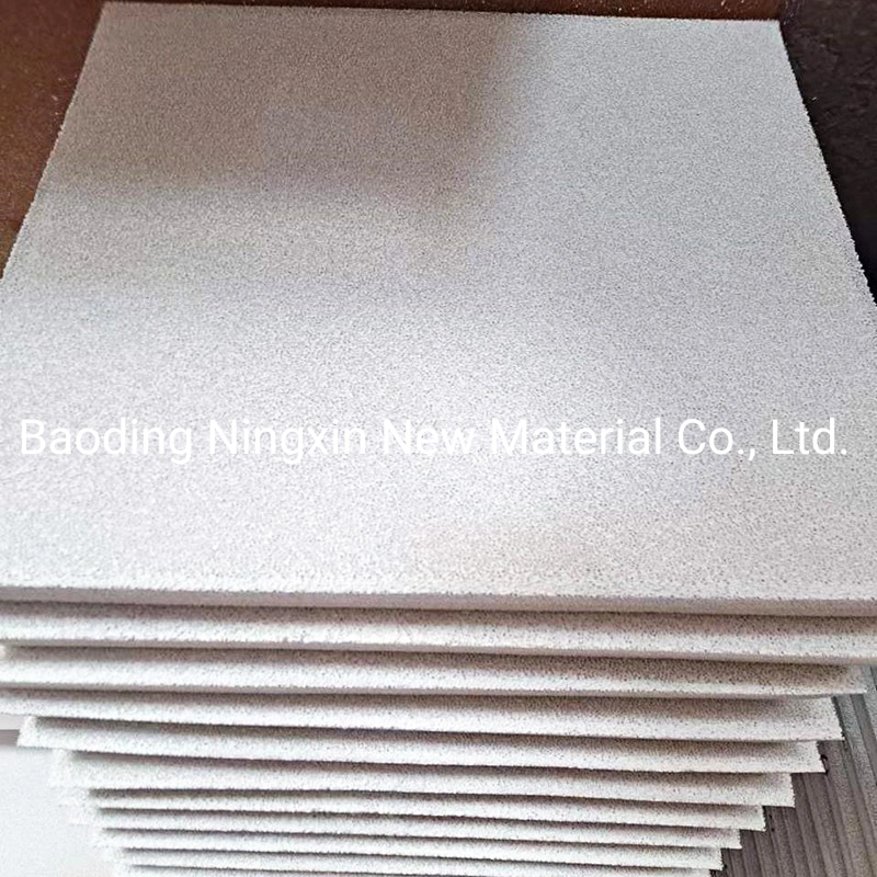 Ningxin Group 21 Years Manufacturer Sic Alumina Zirconia Ceramic Foam Filters for Foundry Molten Metal Castings Filtration