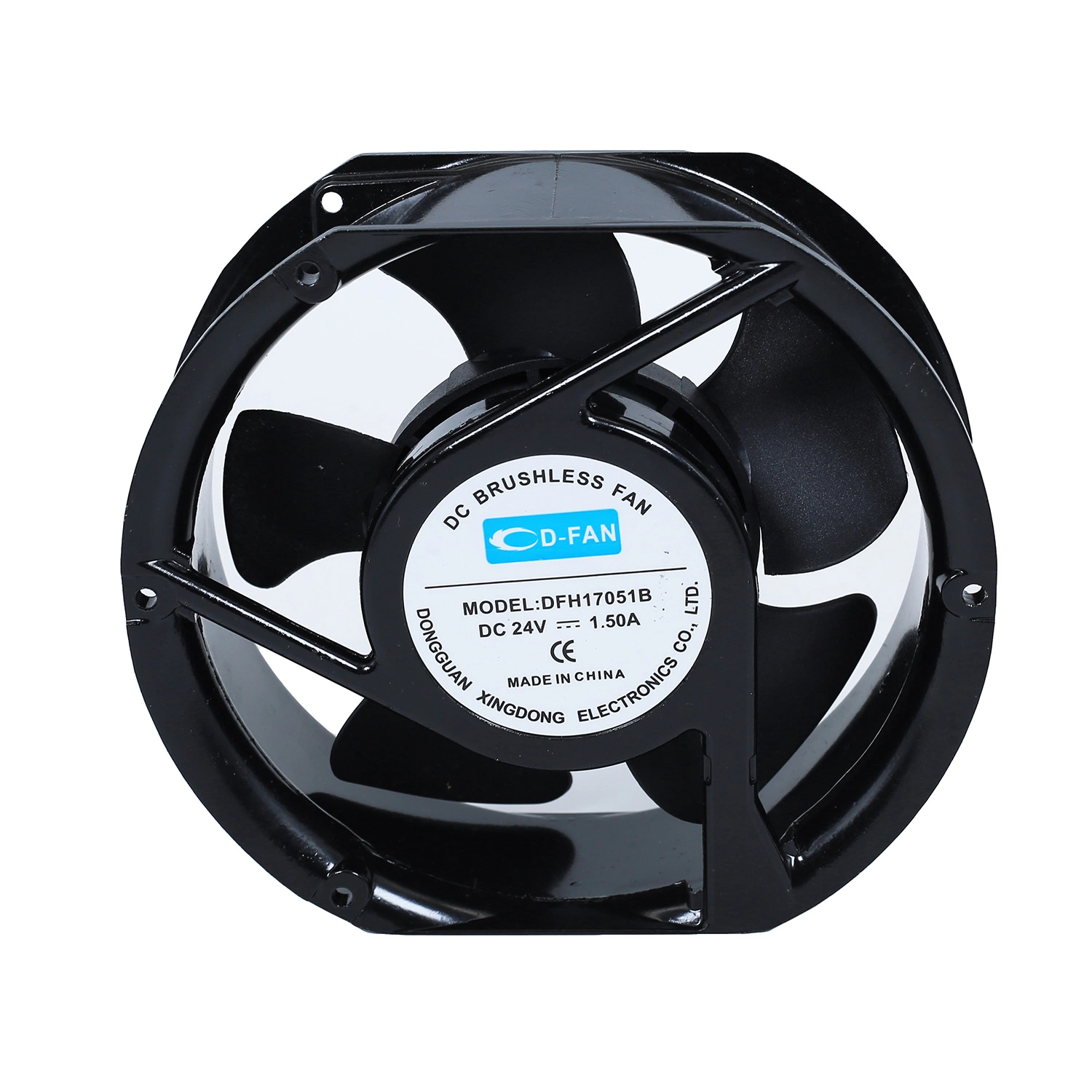 172X150X51mm Brushless Waterproof IP68 Heat Dissipation DC Axial Fan 170mm High Quality