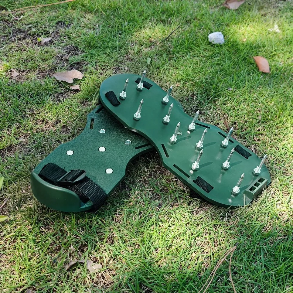 Factory Outlet 4,2cm Zapatos de SPIA de césped aireando zapatos de aflojamiento Herramienta de jardinería