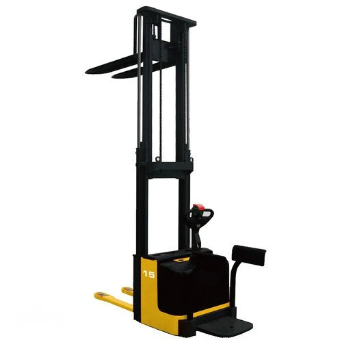 1500kg Capacity 3000mm High Hydraulic Semi-Electric Stacker