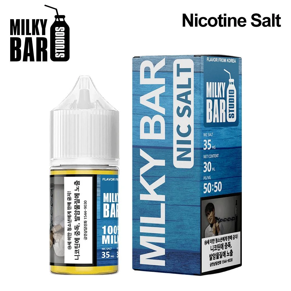 Milky Bar OEM / ODM 30ml 35mg de nicotine Vape e liquide de jus de fruits